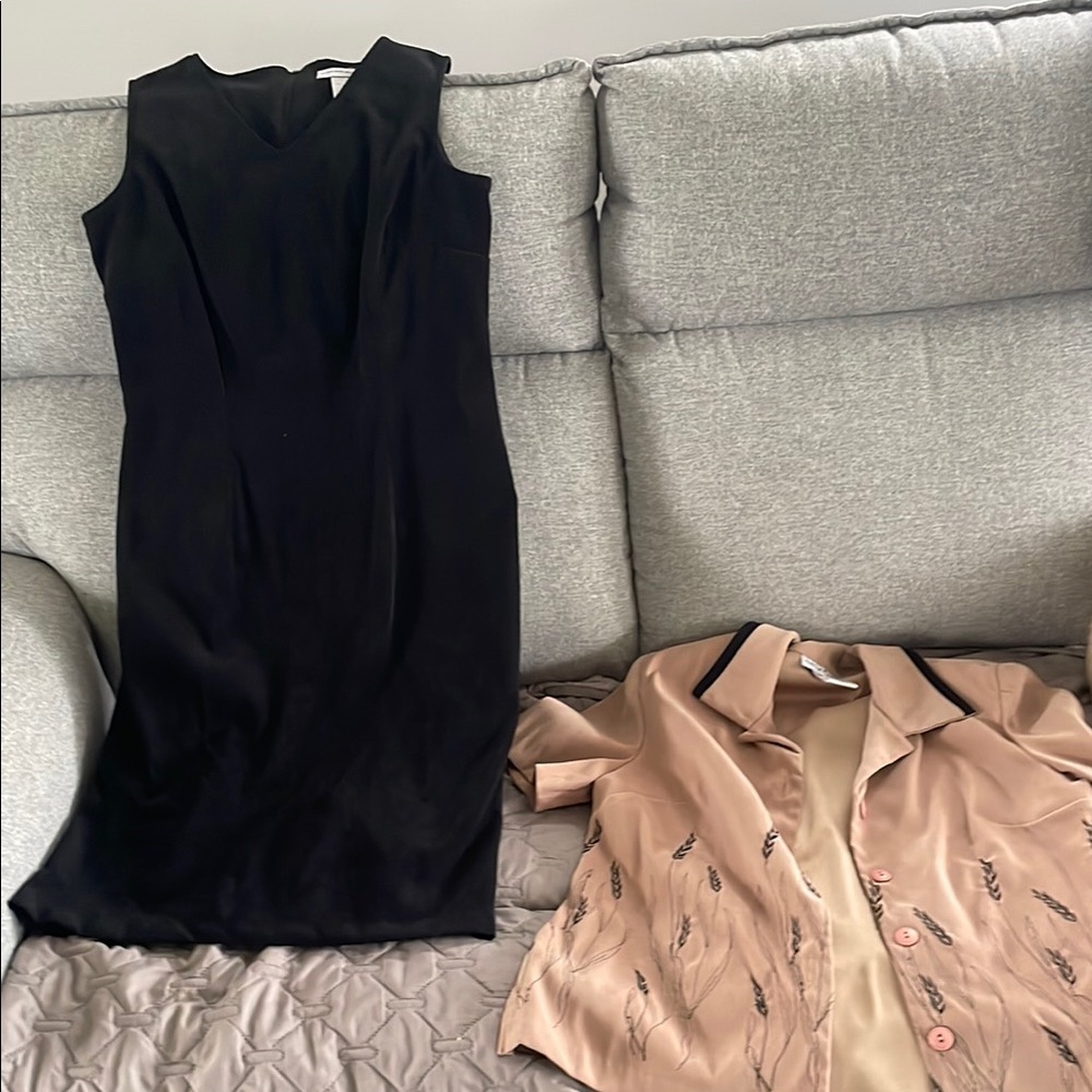 Elegant Black Sleeveless Dress